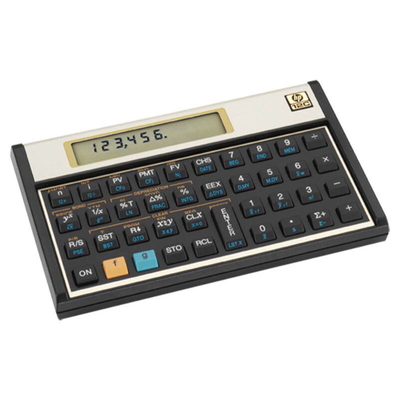 HP 12c  financial calculator