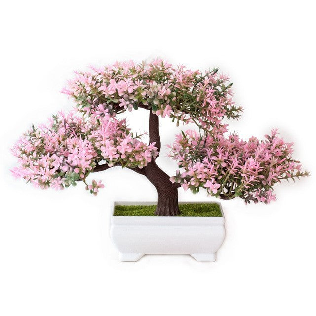 Artificial Potted Green Small Arborous Plants