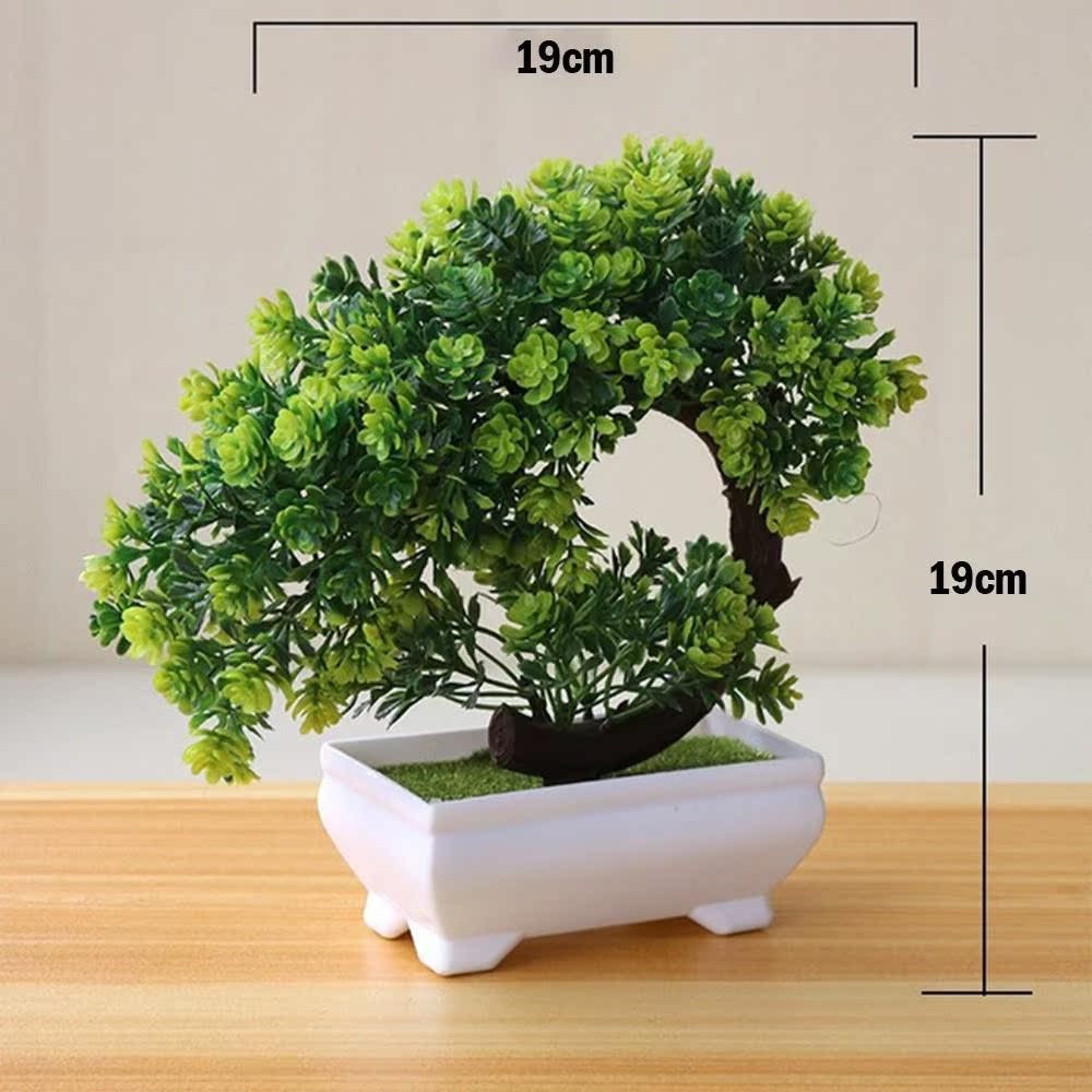 Artificial Potted Green Small Arborous Plants