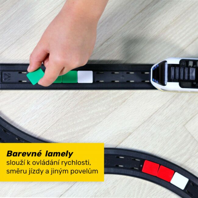 Intelino Smart Train J-1 Starter Set – Screen-Free & App-Connected STEM Coding Toy