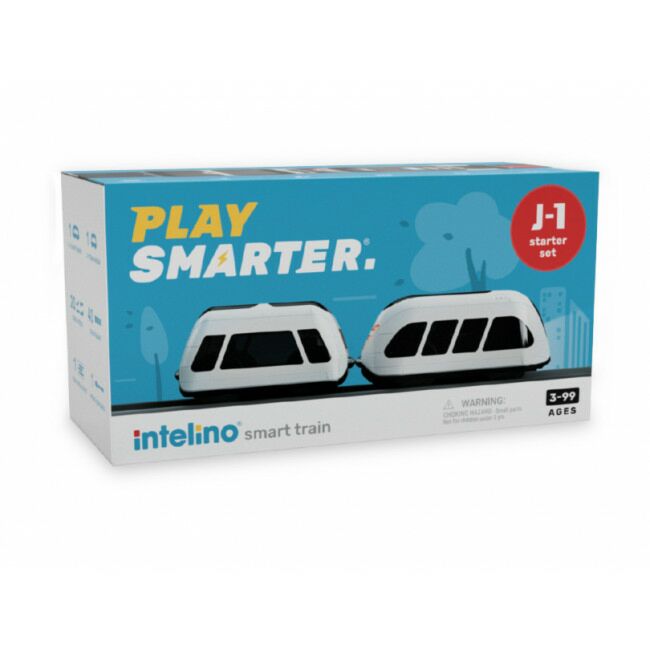 Intelino Smart Train J-1 Starter Set – Screen-Free & App-Connected STEM Coding Toy
